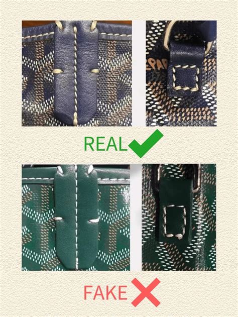 how to fake goyard neverfull|how to identify a goyard.